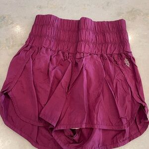Purple High-Waisted FP Movement Shorts